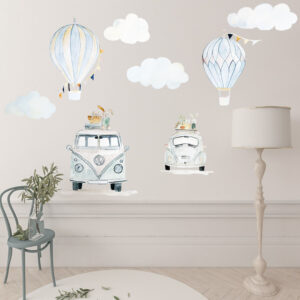 Adhesivo infantil Globos