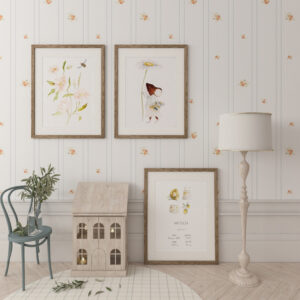 Decoración para la habitación de una niña