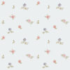 Papel pintado con flores color té y azules | Papel pintado para el hogar Motivo floral | decoración de interiores para la habitación del hogar