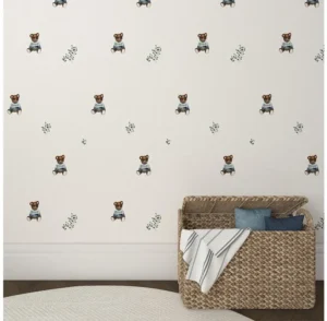 Papel pintado osos de peluche