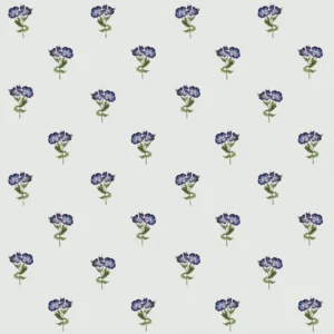 Papel pintado eustoma azul para el hogar papeles pintados de flores