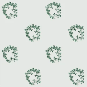 Papel pintado corona de hojas para el hogar papeles pintados florales