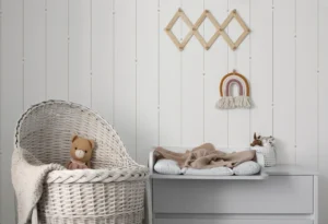 Papel pintado de gatitos, patitas de gato y rayitas