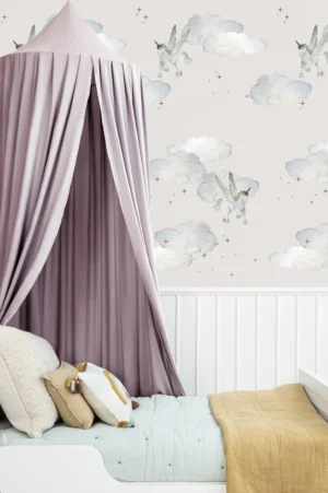 Papel tapiz de unicornios