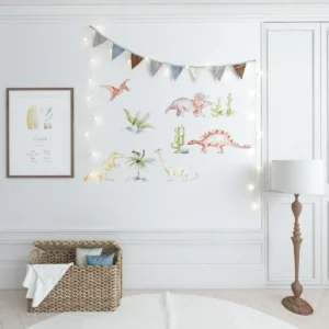 Naklejki ścianie - wpływ koloru na nastrój dziecka