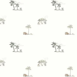 Safari de papel pintado